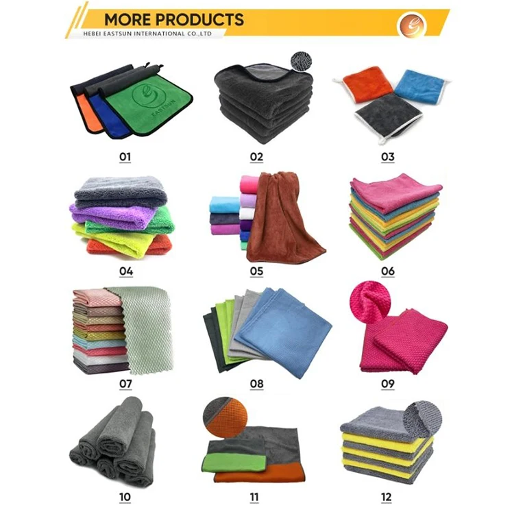 Wholesale Price Quick Dry Car Washing Towels Skin-Friendly Microfiber Waffle Weave Towel For Kitchen Cleaning