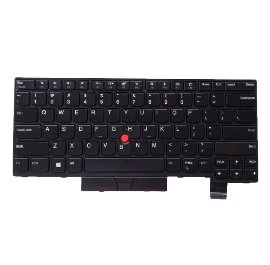 Замена клавиатуры США для T470 A485 A475 T480 без подсветки