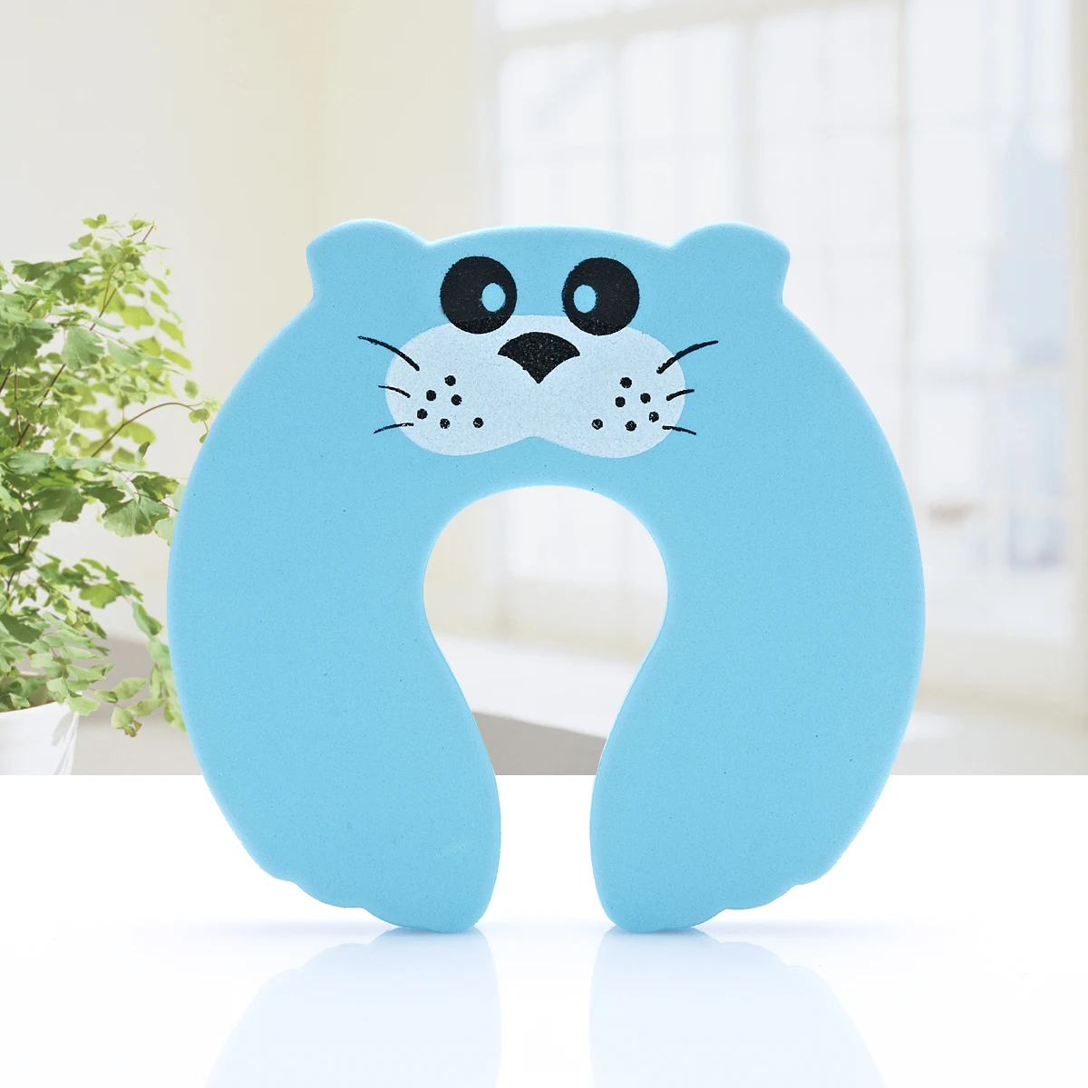 Eva foam child custom animal security manufacturing cute special slam cartoon safety baby finger pinch guard rubber door stopper