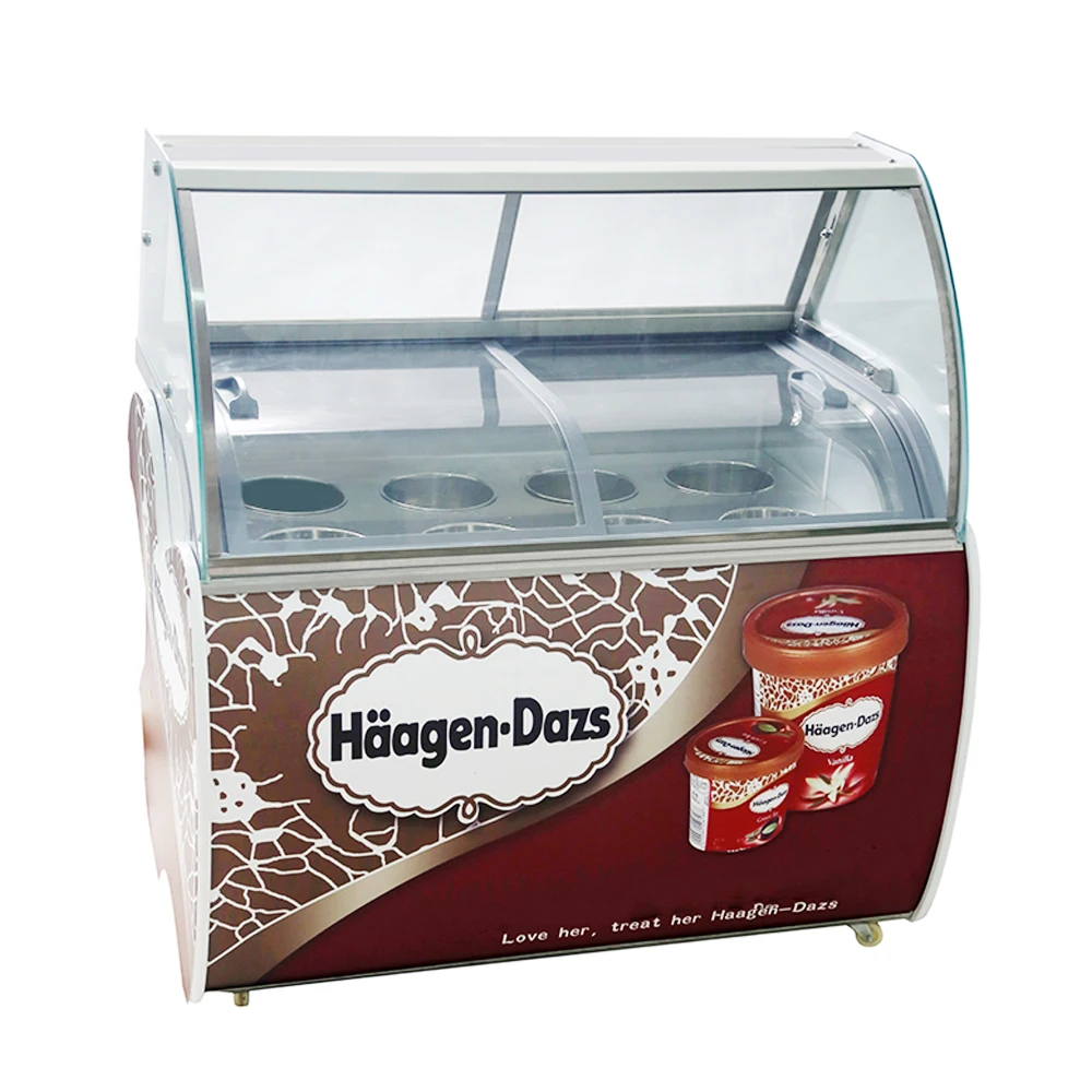 Морозильная камера для мороженого Gelato/мини морозильная мороженого/акриловая витрина