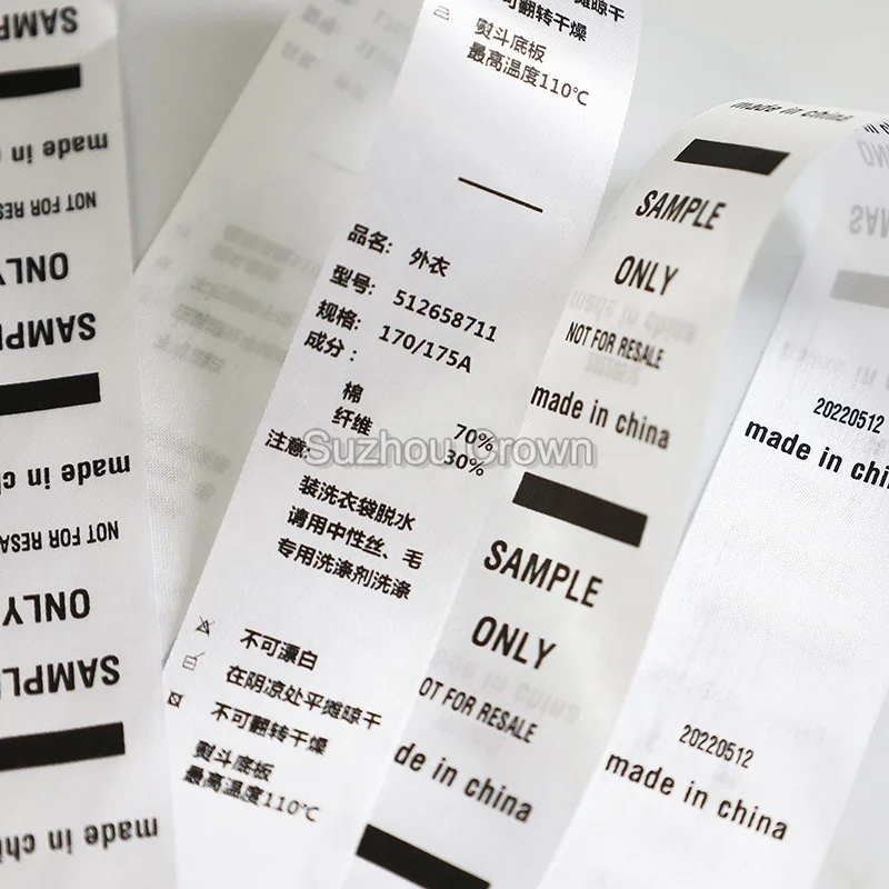 WL-6210 automatic label printer machine for clothes