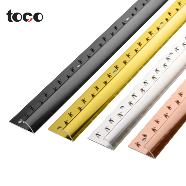 Toco Aluminium Carpet Edge Strips Black Fabric Bunnings Trim Carpet Edges Aluminum Z Bar Carpet Transition Trim Tack Strip