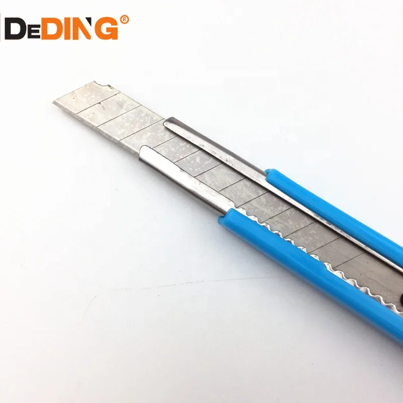 Small  utility knife high quality cutting tools carbon steel blade 25 mm cutter knife
