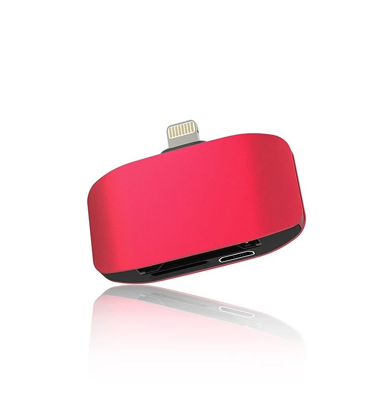 Считыватель карт памяти SD Micro SD для iPhone iPad Plug and Play, устройство для просмотра камеры с функцией отслеживания одновременной зарядки и чтения карт