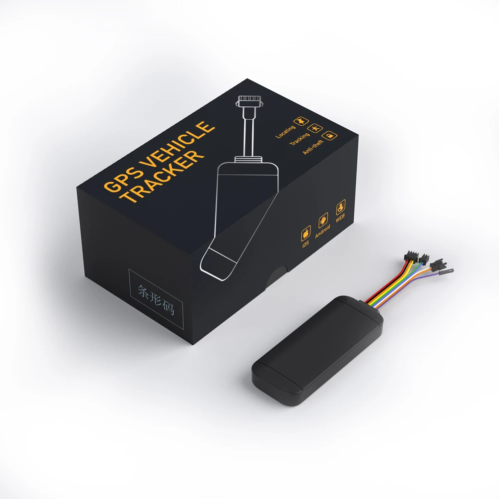 Concealed installation GPS tracker with door or trunk status detect support 2G 4G Cat.1 network