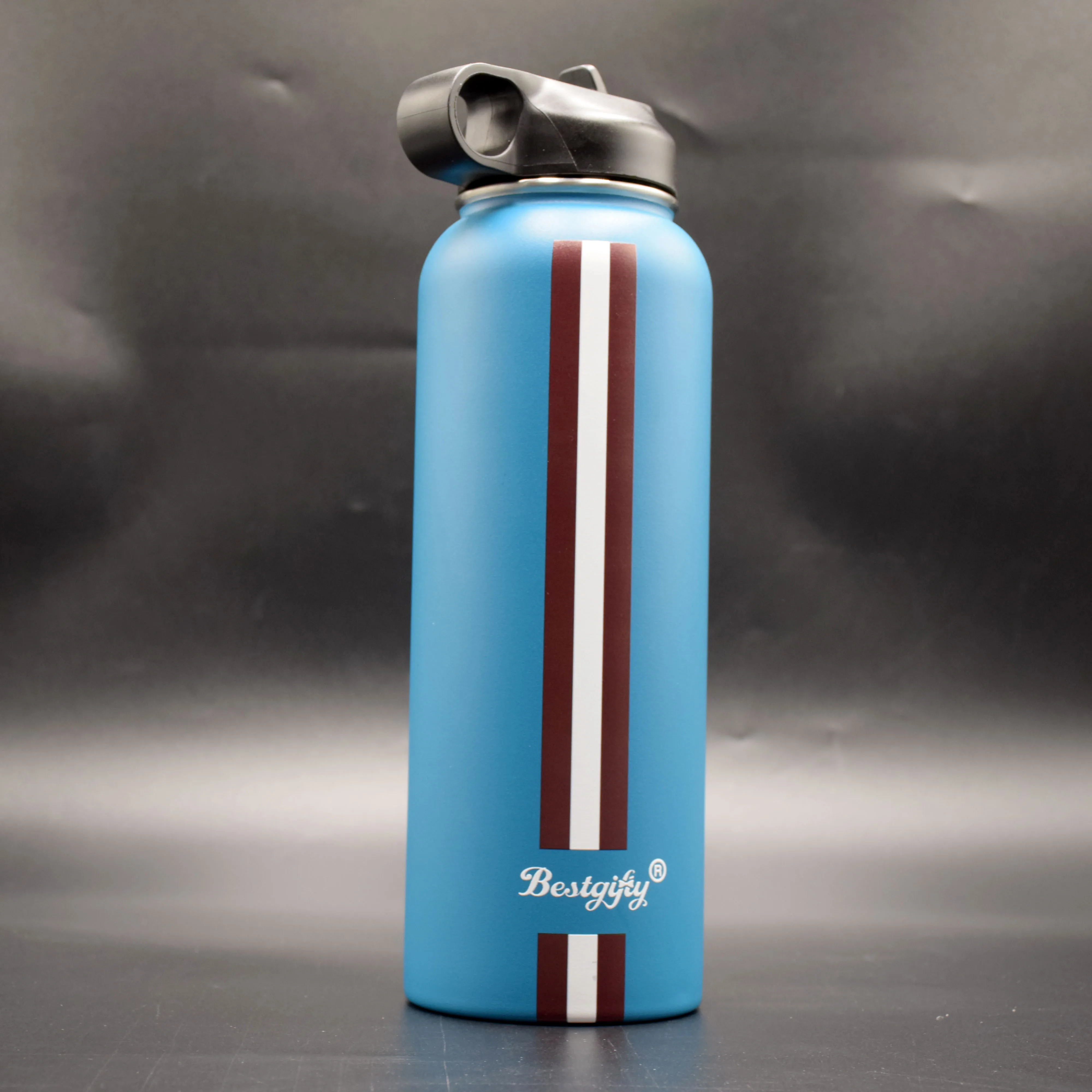 Частная этикетка thermoflask с двойными стенками вакуумной изоляцией из нержавеющей стали 40 oz sportswater бутылка-термос