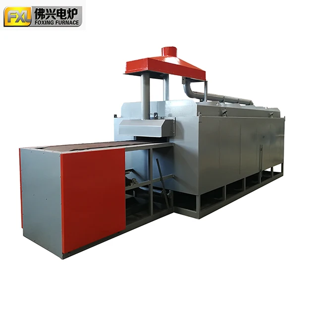 2021 new design continuous roller type preheat furnace for forging