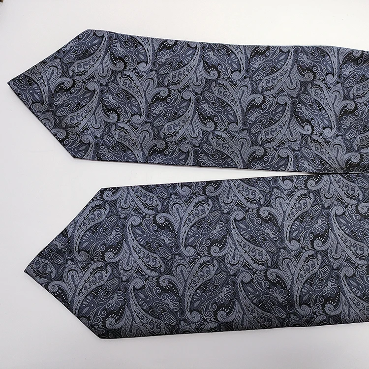 Wholesale Fashion silk mens  Jacquard Ties silk cravat  for Business Party OEM  Service Product