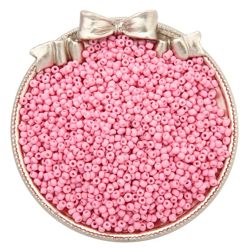 Wholesale 30g bag Solid color Crystal Glass Loose Seed Rice Beads Spacer Beads For earrings DIY Jewelry Making Fashion Jewelry