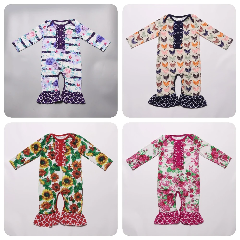 
Hot selling products newborn baby romper 100 cotton long sleeve wholesale baby clothes with Chinese manufacturer 