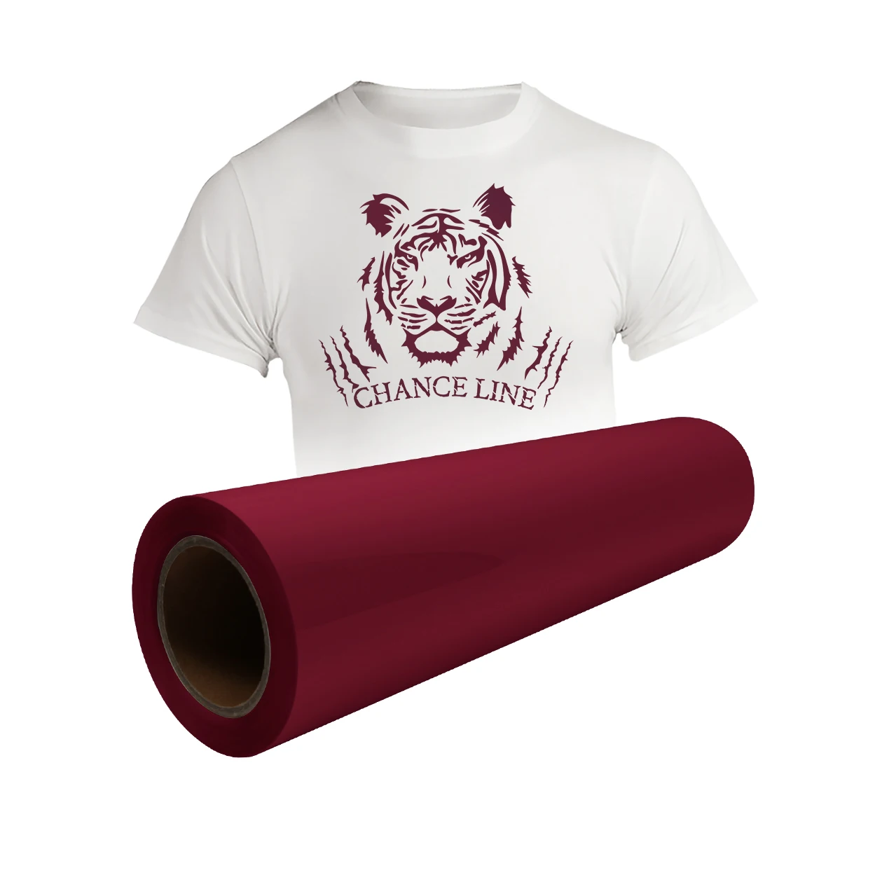 Fast shipping 50cm*25m/roll pu transfer vinyl rolls heat transfer film for clothing