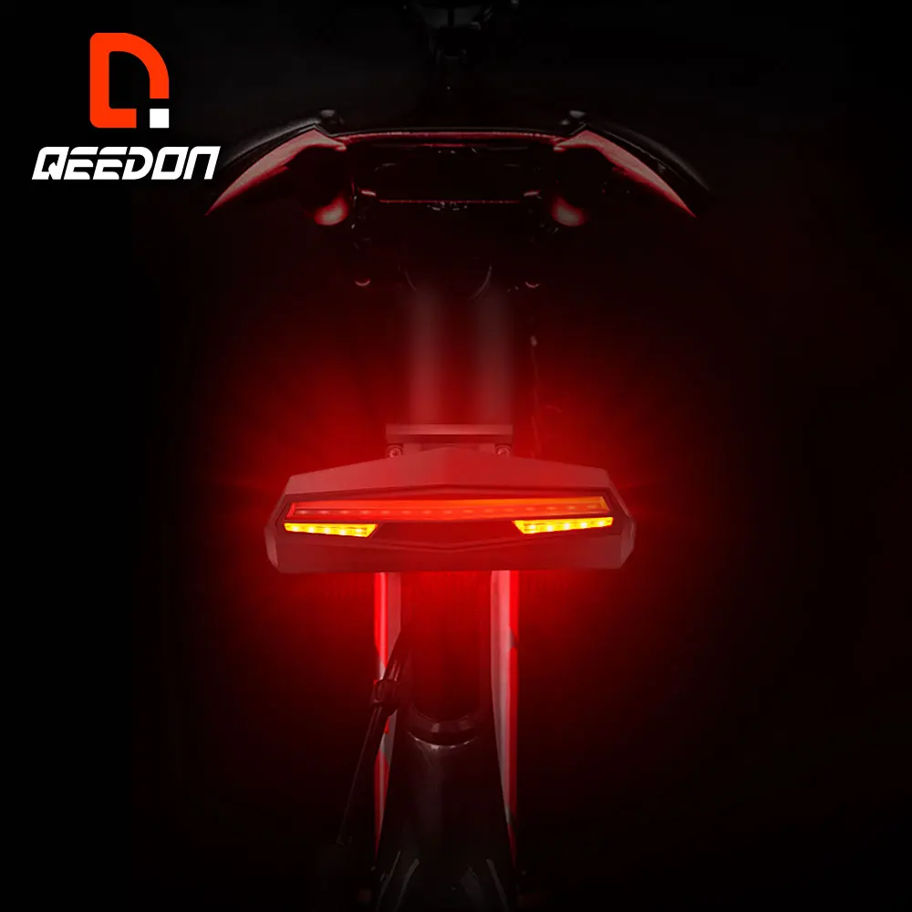 Задний фонарь для велосипеда перезаряжаемый от USB 2200