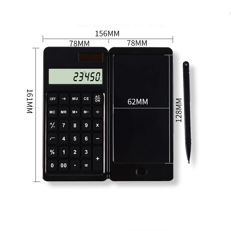 Student Solar  Calculator Writing Tablet Portable Smart LCD Graphics Handwriting Pad Board drawing tablet
