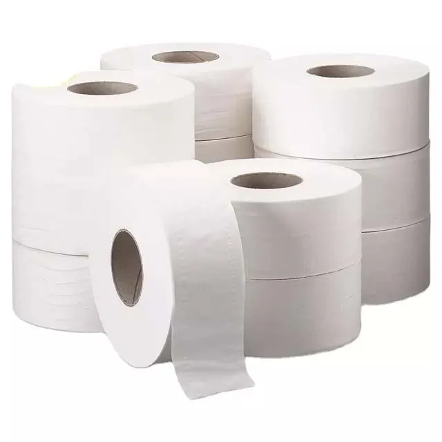 Wet strength Jumbo toilet paper roll tissue unbleached soft and gentle kitchen tissue paper in stocklot