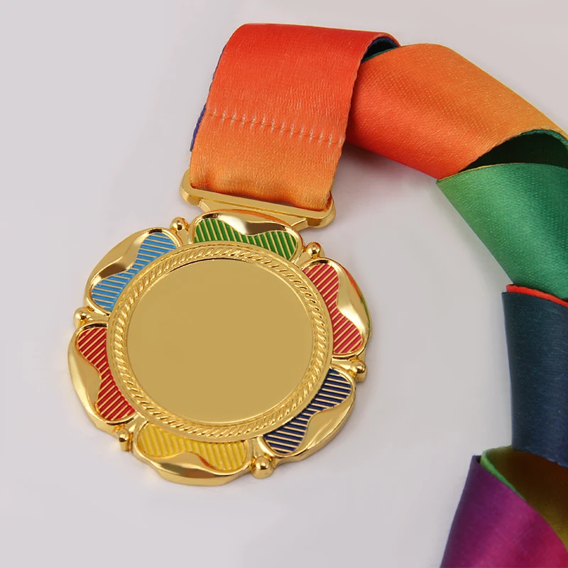 Wholesale Cheap design your Own Blank Zinc Alloy 3D Gold Award Custom Metal Sport metal Medal marathon gaming