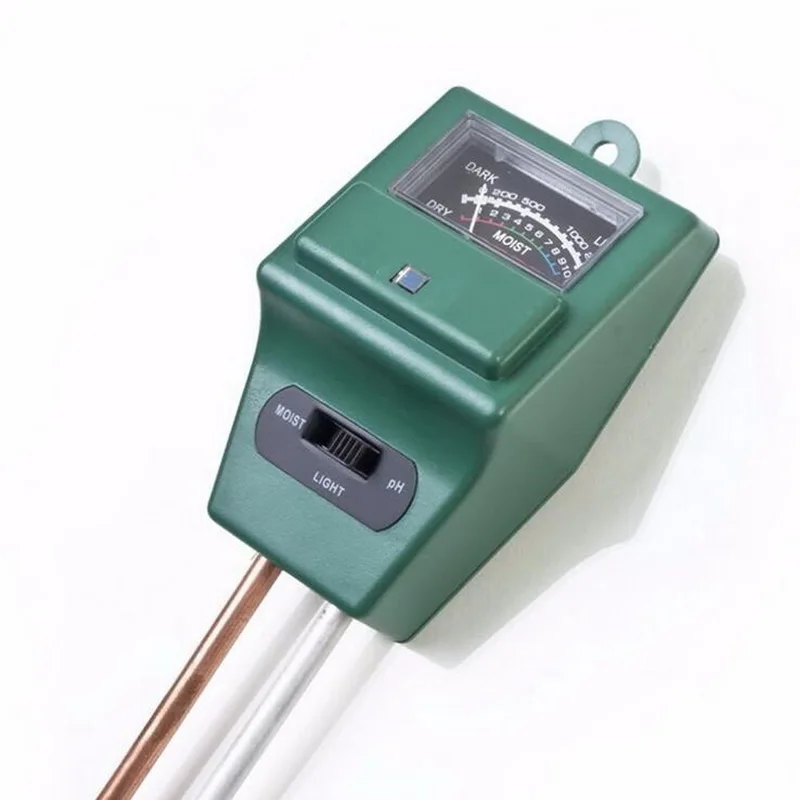 3 in 1 soil ph meter Moisture Tester Light Sensor Meter Plant Tester for ph meter soil 3 in 1 and ph moisture soil meter