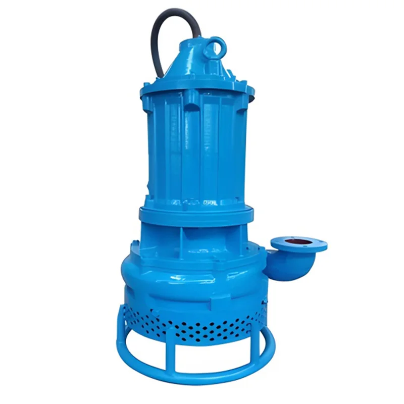 heavy duty sand dredger barge mud pump mine river marine hydraulic cutter submersible slurry pump with agitator