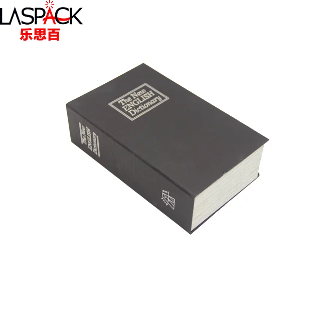 LAS-GT high quality Novelty New English Dictionary Deluxe Metal Hidden Book Safe Box