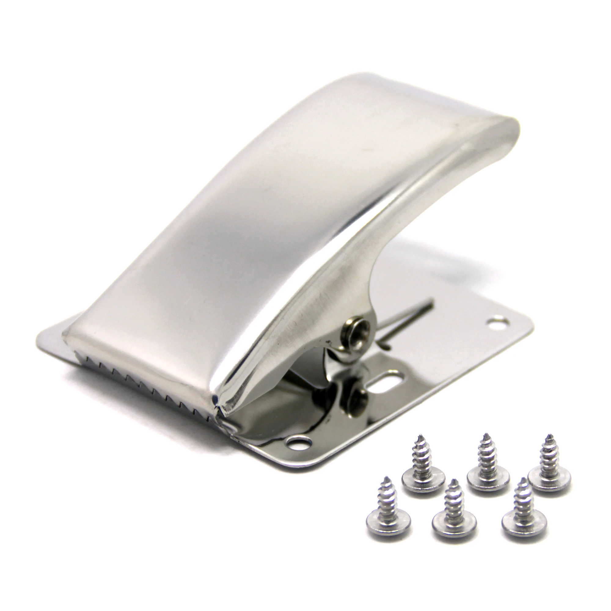 SAMSFX Fish Cleaning Board Tools Fillet Clamp w/Screws Deep-Jaw Fish Tail Clip Board for Scaling Table Bait