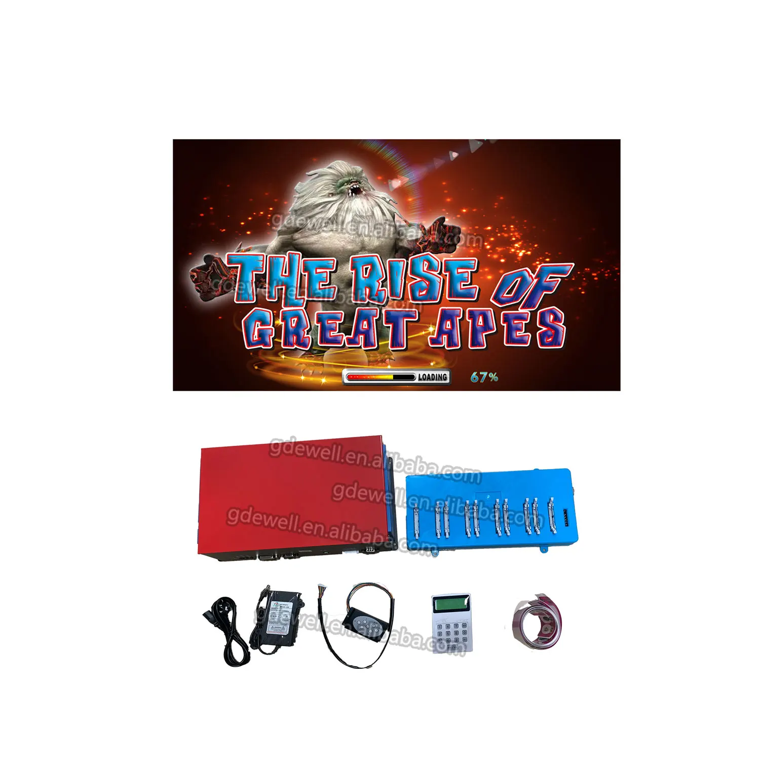 New 2021 fish gaming machine The Rise of Great Apes software fishing hunter kit