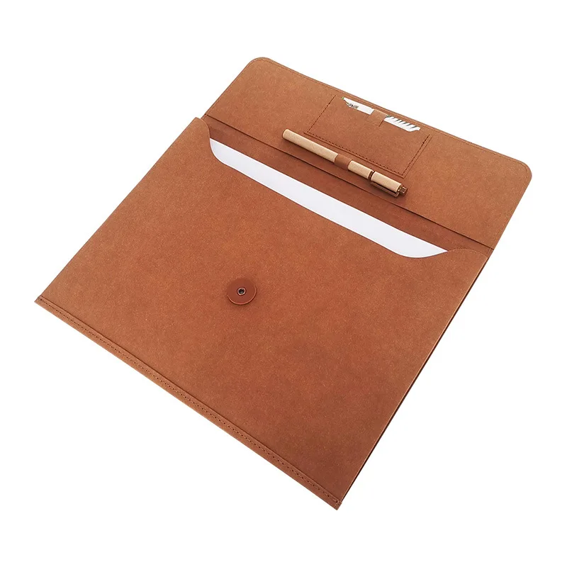 2023 Eco-friendly Product Cork Wood Laptop Bag Natural Cork Vegetable Tanned Leather Laptop Cover