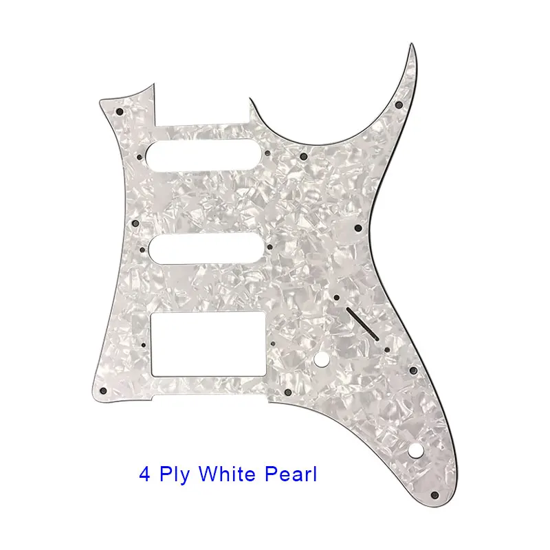 Pleroo Guitar parts best quality HSS Pick guard Musical Replacement Accessory pickguards suit for Ibanez GRX40 Japan MIJ Guitar