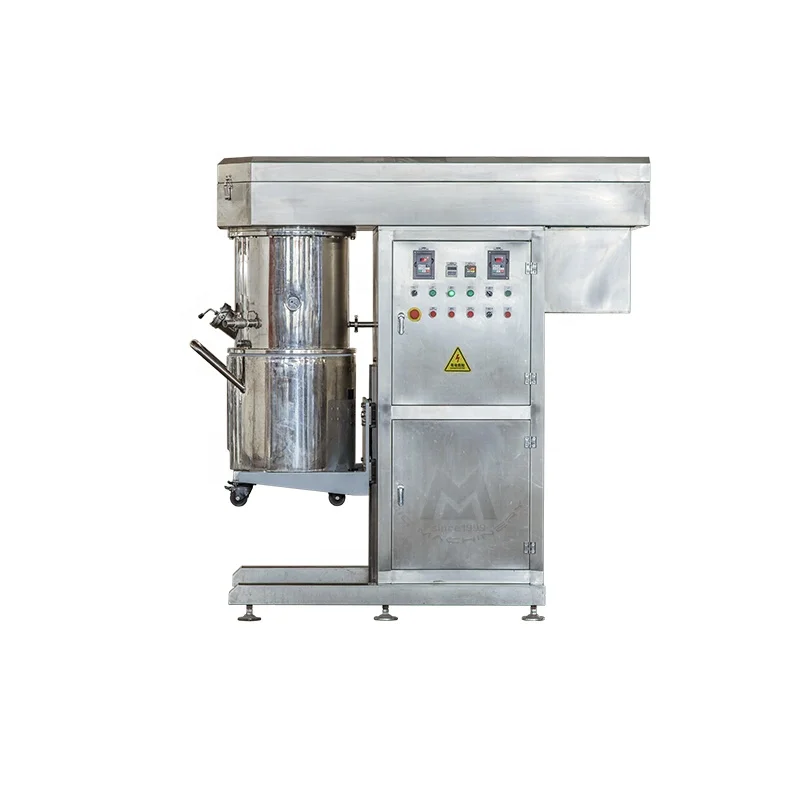 Automatic 30L Dual Blade Industrial Lab Polymer Epoxy Resin Vacuum Machine Double Planetary Mixer