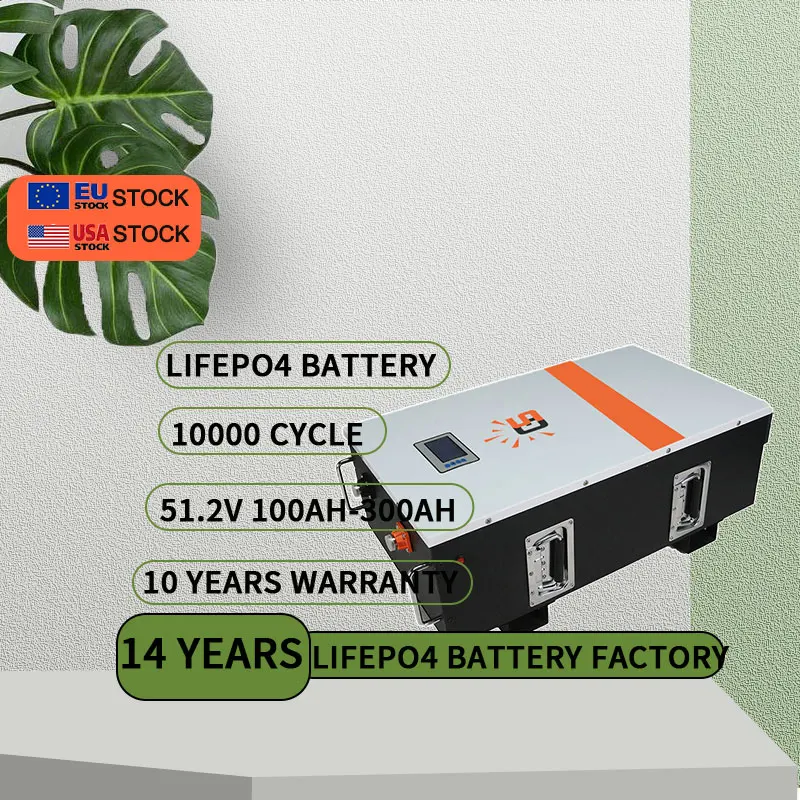 bluetooth 51.2v 100ah powerwall 48V 200Ah lithium ion solar battery 5kw 10kw 25kwh lifepo4 battery for energy storage system