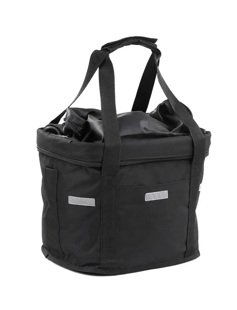 Bicycle Pet Cat Dog Puppy Basket Carrier Frame Bag Cage Carrying Removable Pet Cat Dog Carrier Bicycle Front Basket Travel Bag