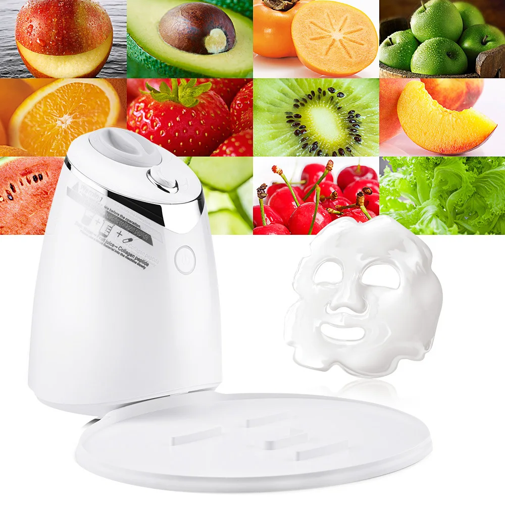 2022 new facial facemask face makermask private label logo dropshipping fruit mask maker machine