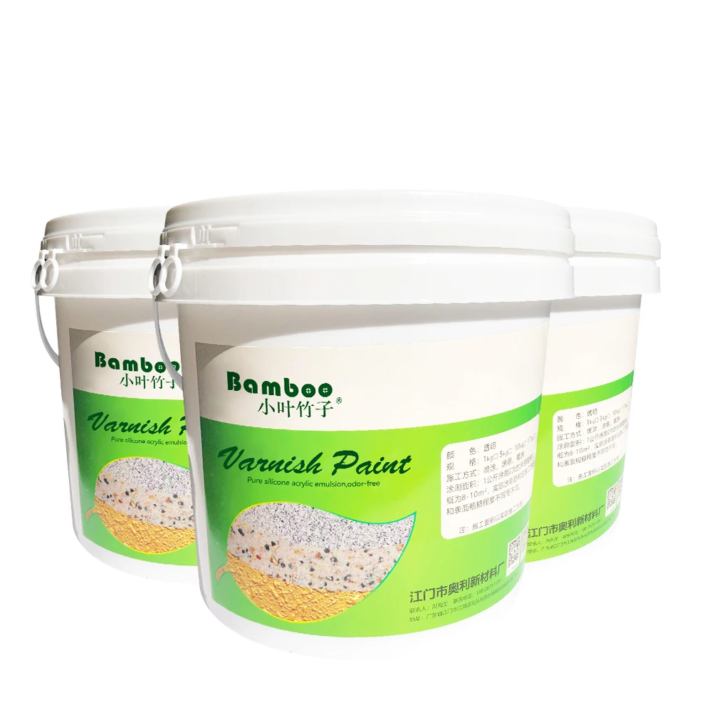 
High glossy top coat Transparent Dustproof UV Protection Varnish Paint 