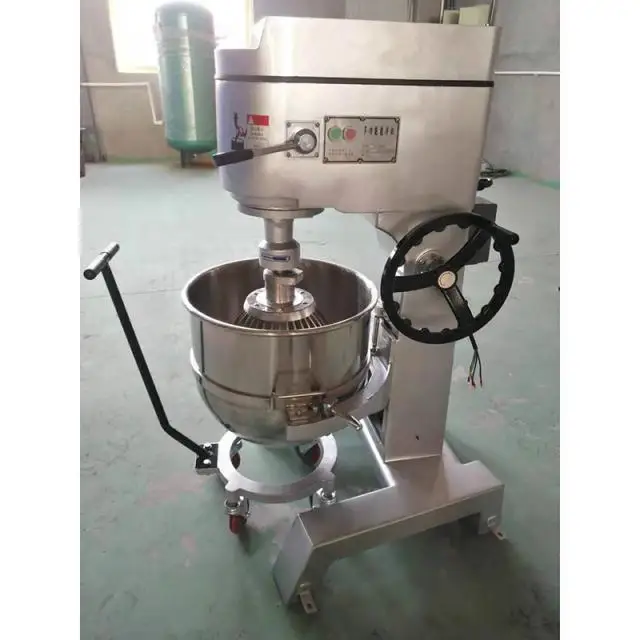 Bossda Industrial stainless steel 60L 80L  planetary  concrete mixer Kitchen planetary Food Mixer