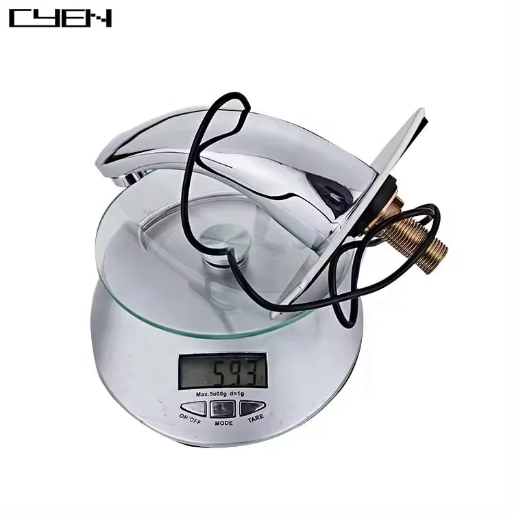 Kangrun water saving public bathroom sink taps faucets self closing touchless wash basin taps hotel sensor taps