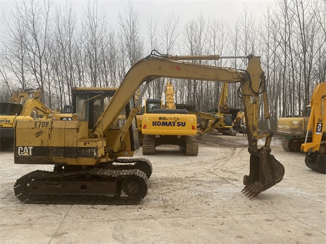 Второй ручной мини-гусеничный экскаватор 7 тонн б/у cat 307 e70b 307e 307d лидер продаж по низкой цене