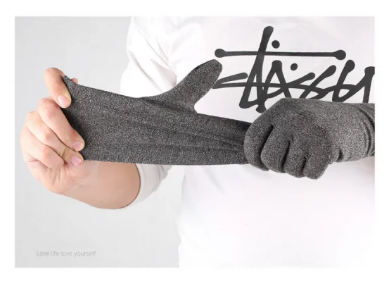 Men Women Winter Gloves Touch Screen Cold Weather Thermal Warm Full Finger Cycle Gloves for Running Driving Hiking