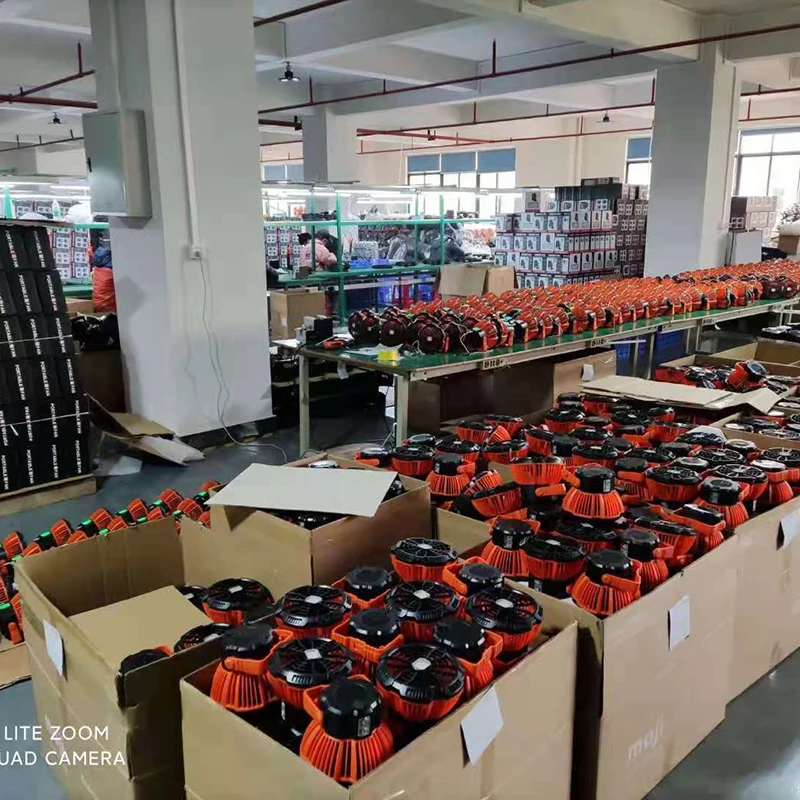 new design 15W Portable  Sunjet power Solar camping Fan with high brightness LED  Lights charging for cell phone