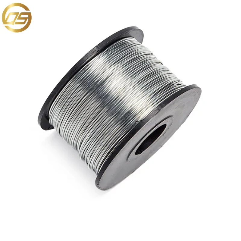 China Factory High Tensile Strength Size 0.45 mm Electric Galvanized Steel Wire for OFC Cable