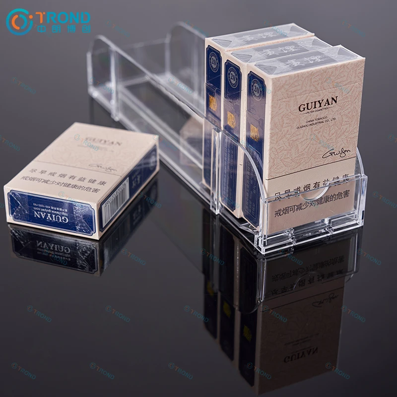 Автоматический передний дисплей для напитков акриловая пластиковая разделительная полка толкатель супермаркета система