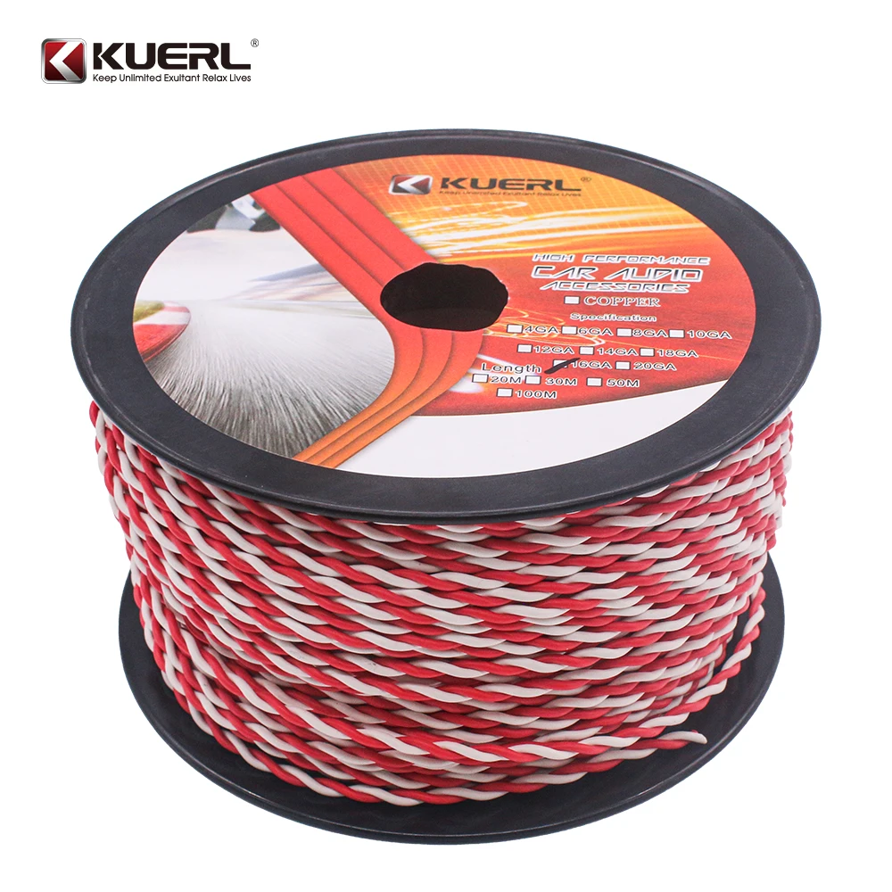 14/16/18GA OFC  pure copper speaker wire cable high performance car audio speaker cable
