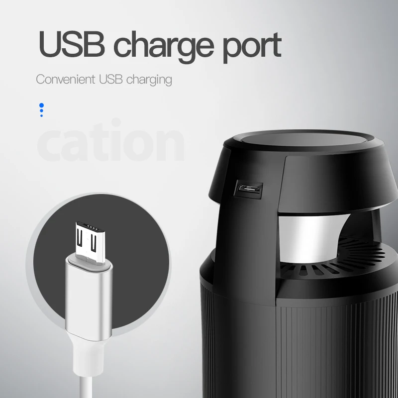  2021 Интеллектуальный ионизатор воздуха USB автомобильный очиститель с