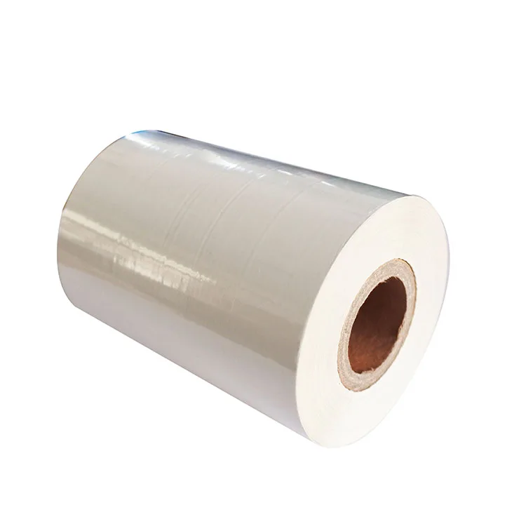 Белая Термотрансферная лента T9C 110 мм 300 600 м для видеоджет домино