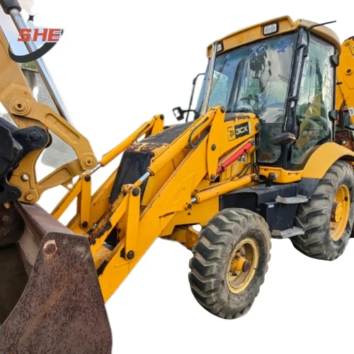 Fairly Used backhoe loader JCB 4x4 wheel 20 ton backhoe loader JCB 3CX 4CX backhoe excavator loader