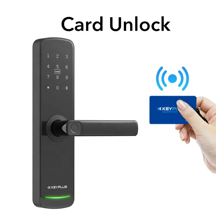 Высокобезопасный смарт-замок цилиндр TTlock Tuya управление через приложение отпечаток пальца пароль карта разблокировки цифровой