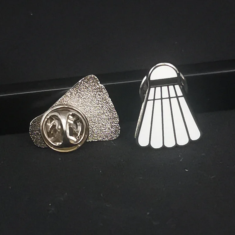 Football Basketball Metal Badge Badminton Alloy Hard Enamel Pin With  Plated Decorative Bag Butterfly Hat Sports Series Badge