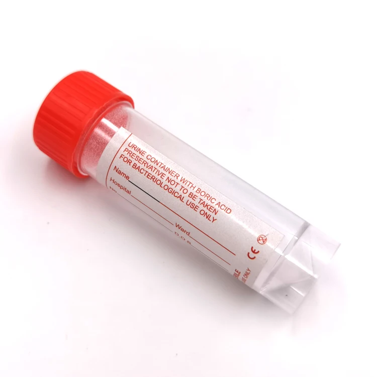 Стерильный контейнер для посева мочи с борной кислотой 30