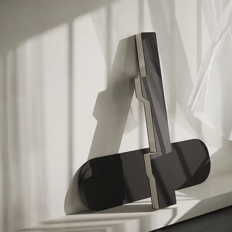 Modern minimalist Movable small Boutique bar reception desk front desk Paper White  cash register counter display shelf for bags