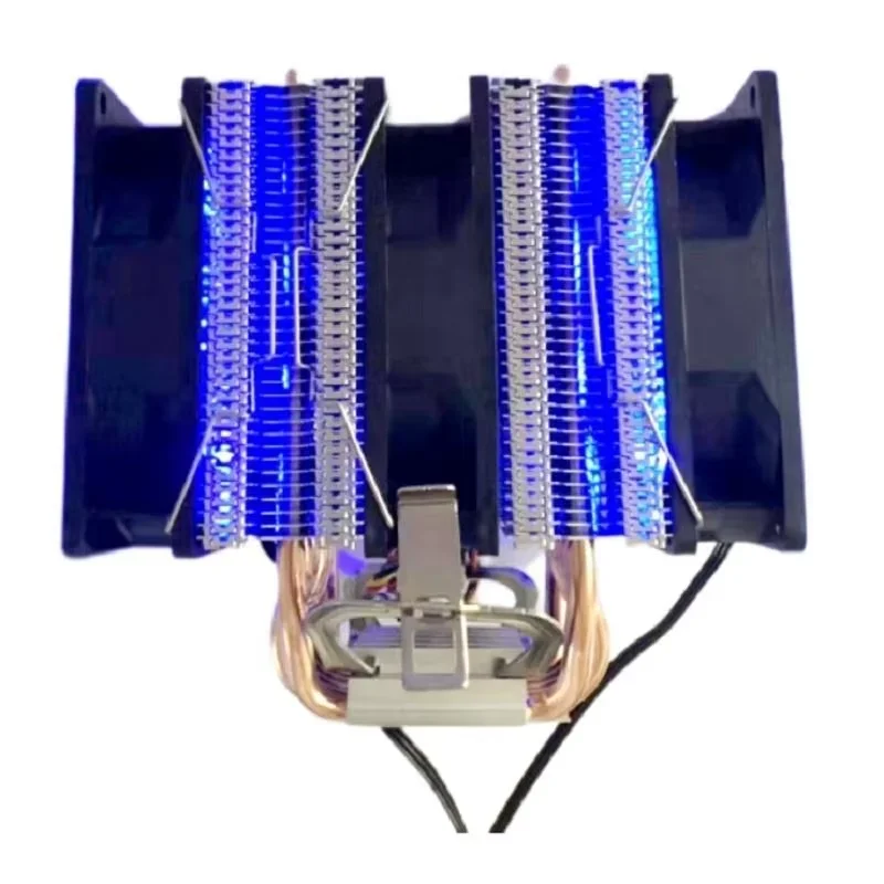 Factory Direct Sale Twin Towers CPU Radiator RGB Light Fan Cooler For PC AMD Intel CPU