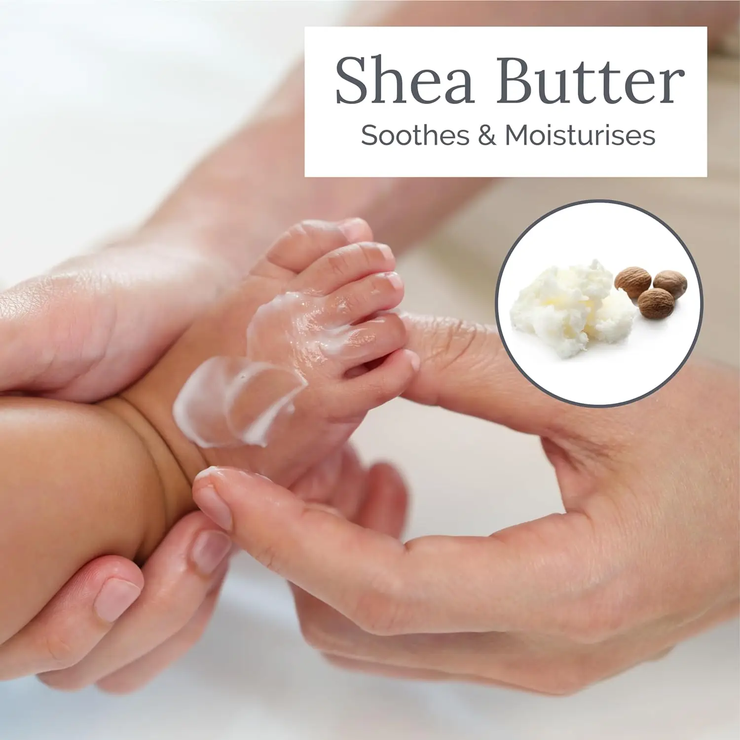 Baby Moisturizing Cream for Face Body Hands Baby Lotion for Newborn Baby Cream for Dry Skin Formulated with Natural Shea Butter