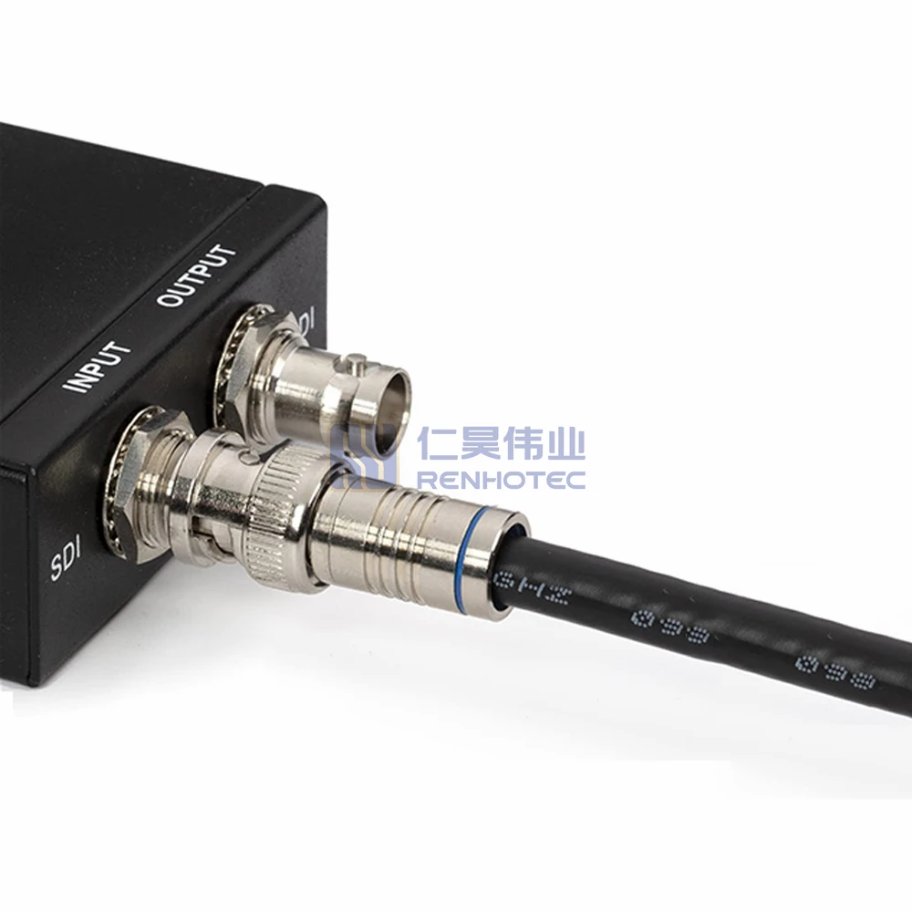 Professional Grade Low Loss Cable 75 Ohm RG6 HD-SDI Triaxial BNC Cable