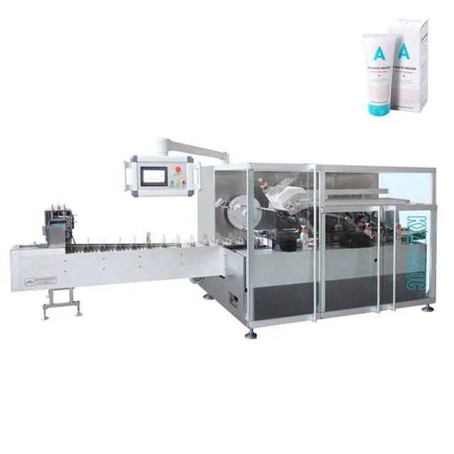 Automatic High Speed Tube Cartoning Machine Cosmetic Toothpaste Carton Box Packing Machine